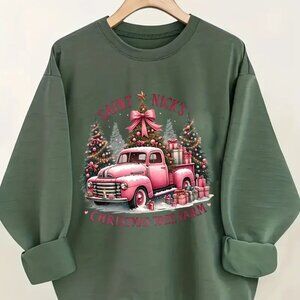 CHRISTMAS TSHIRT SAINT NICKS CHRISTMAS TREE FARM NIP